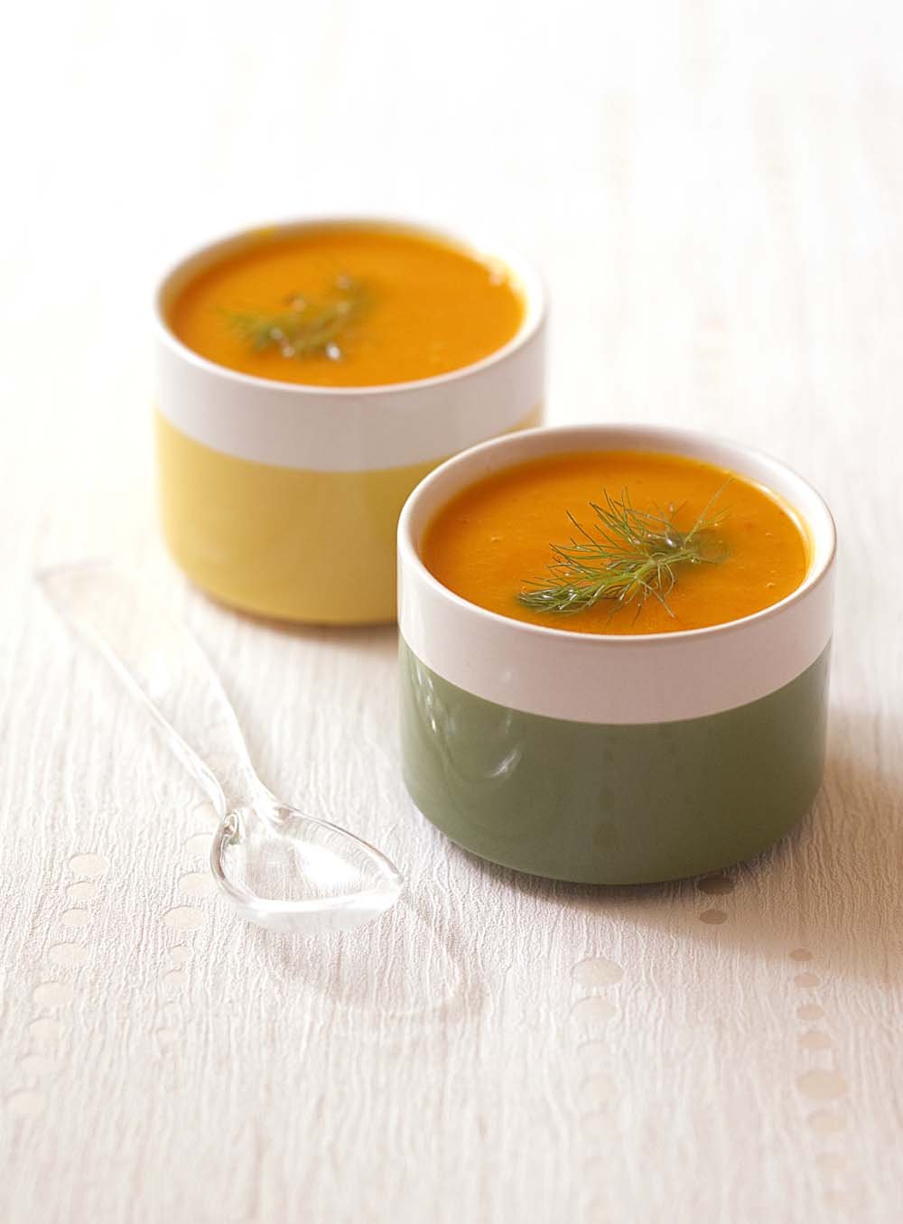 Soupe toute orange au potiron et carotte - Recettes de cuisine Club Carotte