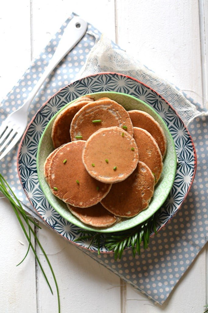 Blinis pavot et châtaigne