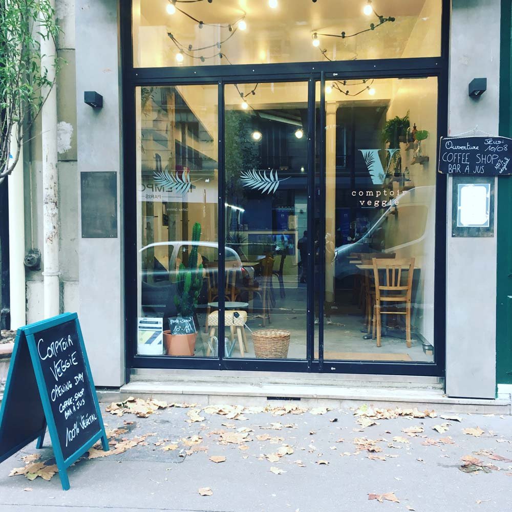 Restaurant Comptoir veggie, découvrez « The » coffee-shop végane à Bastille