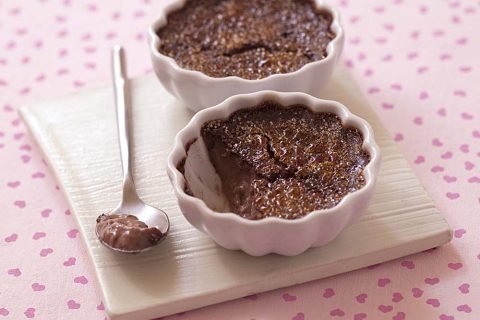 Crème brûlée au chocolat