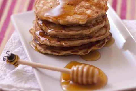 Pancakes aux flocons d&rsquo;avoine