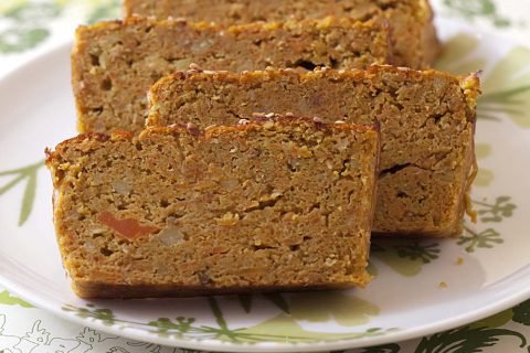 Terrine fondante de carottes aux lentilles corail