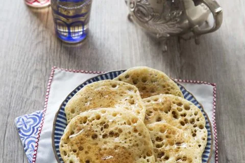 Mkhanfar – crêpes berbères moelleuses