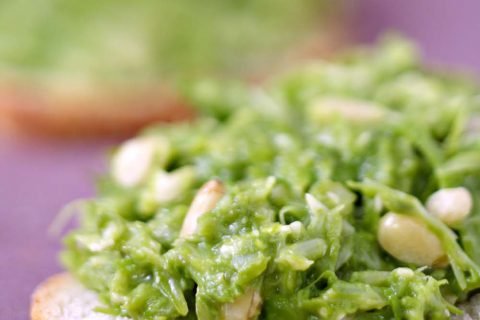 Succulent pesto d’asperges vertes