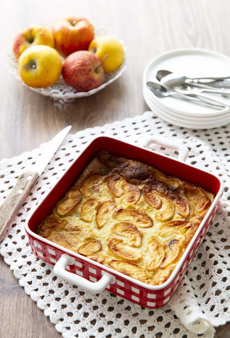 Délicieux far breton aux pommes – sans lactose