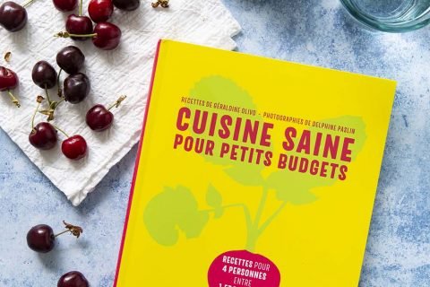 Livre « Cuisine saine pour petits budgets » de Géraldine Olivo et Delphine Paslin