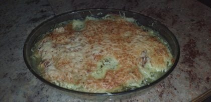 Gratin de pommes de terre au bouillon