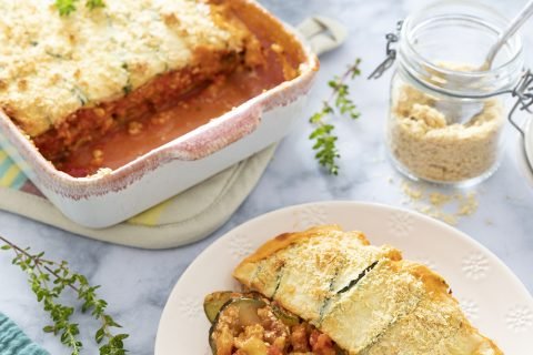 Lasagnes vegan aux courgettes